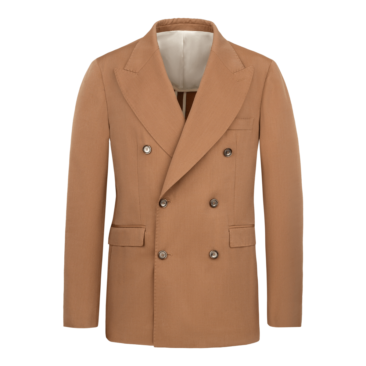 ボトムスその他 Tagliatore Tailored Double-Breasted Blazer In Caramel Brown Tampa Brown Slim Fit Double Breasted Blazer - Versatile