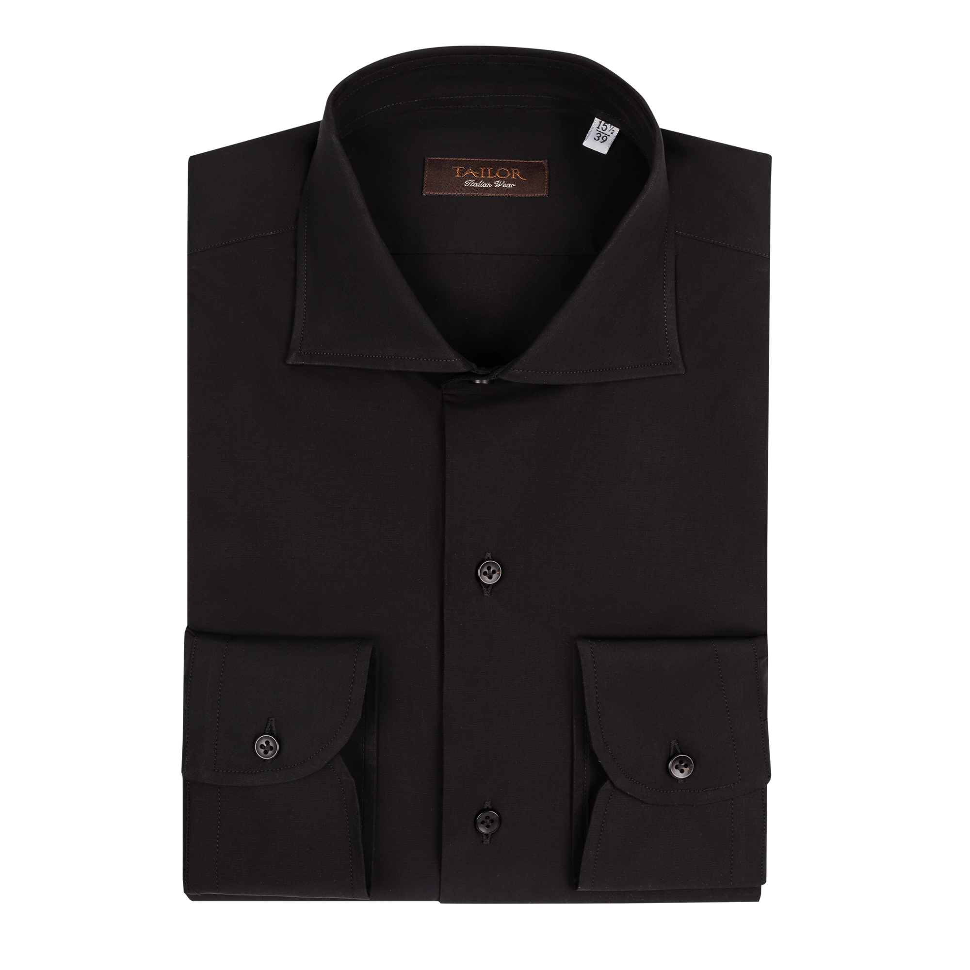 Men's Black Plain Shirt