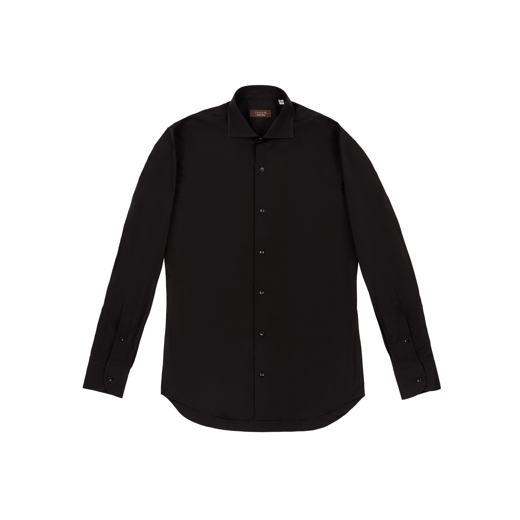 Men's Black Plain Shirt