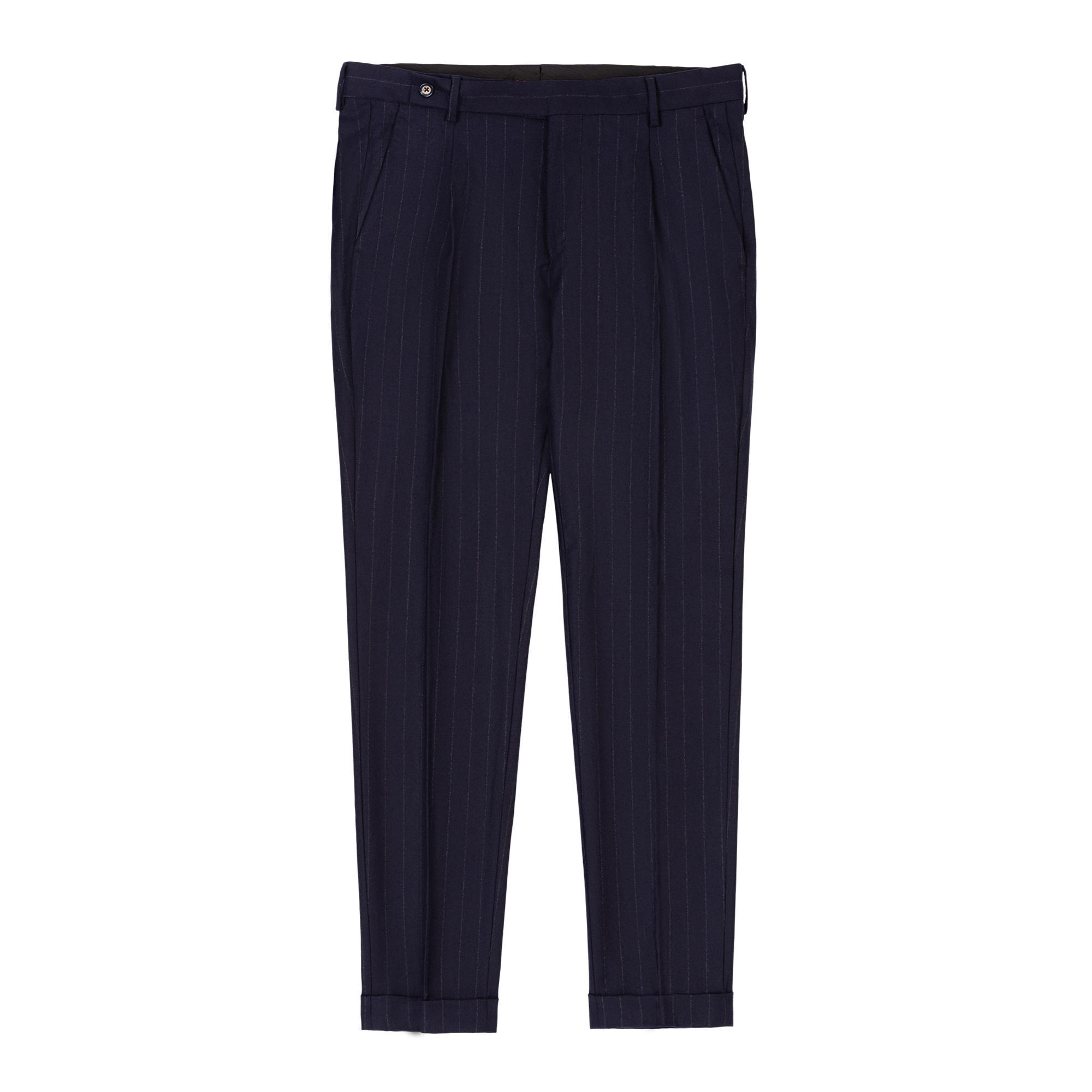 Men's Blue Pinstripe Suit