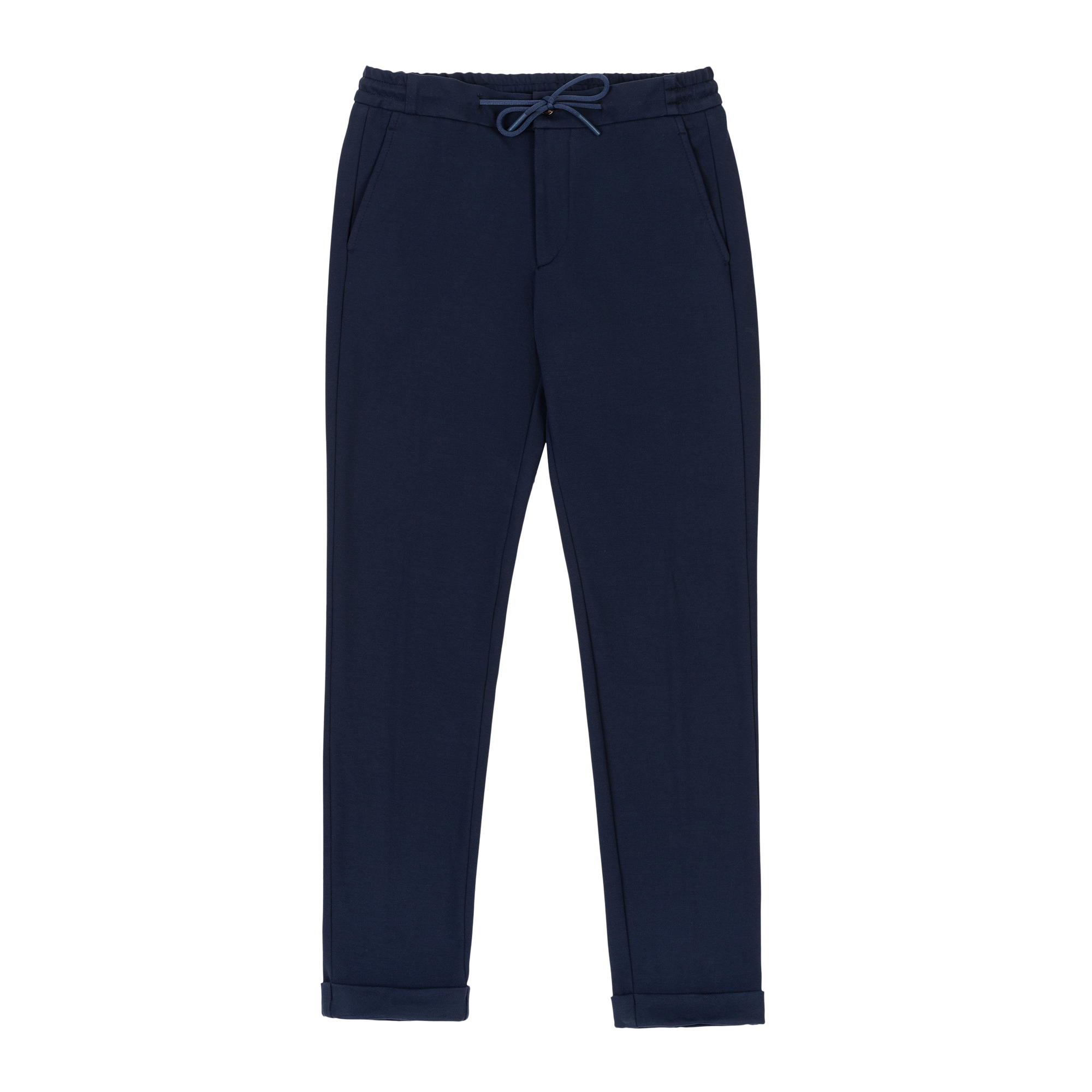 Navy blue hot sale twill joggers
