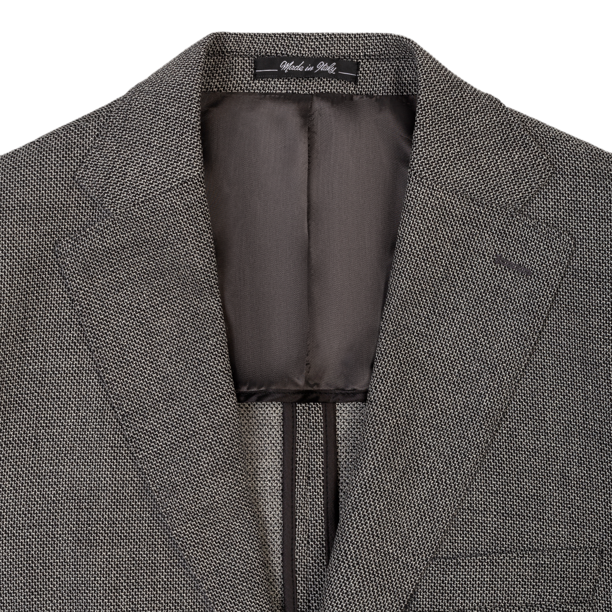 Men's Gray Strech Wool Blazer