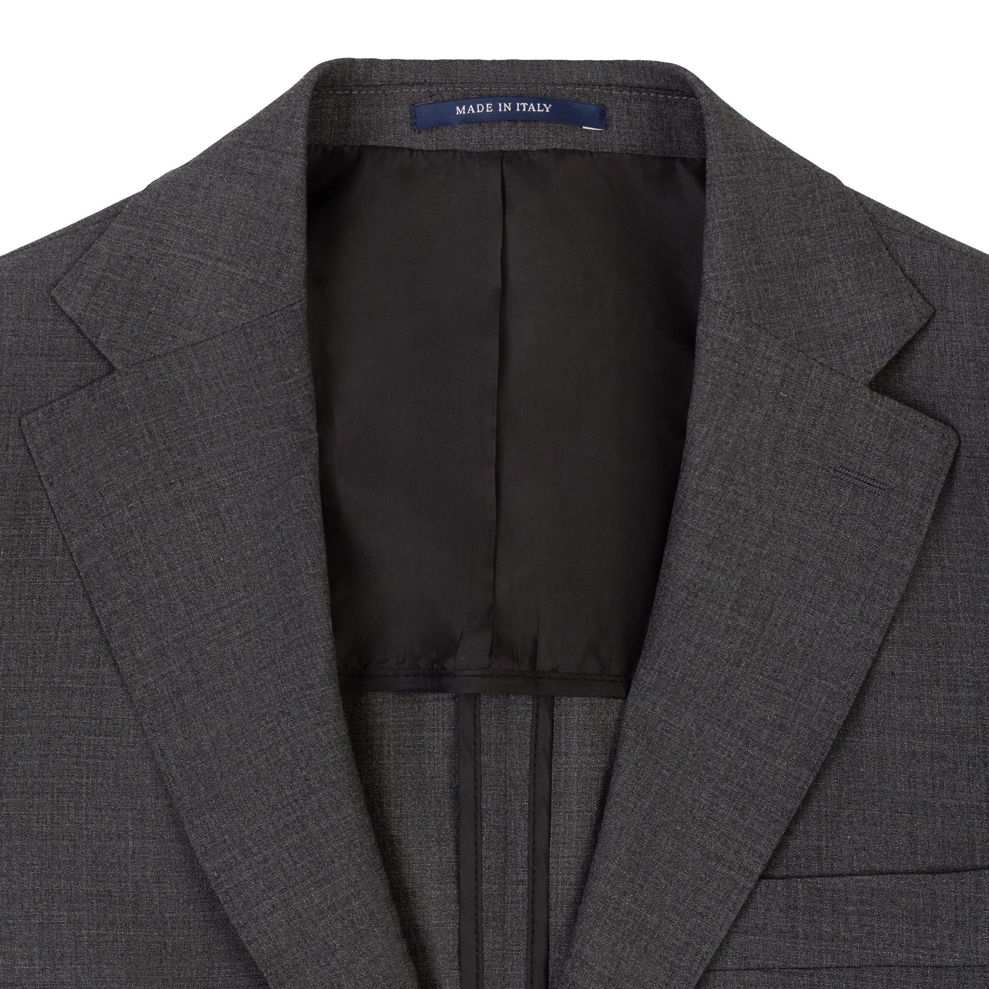 Men's Gray Techno Wool Suit
