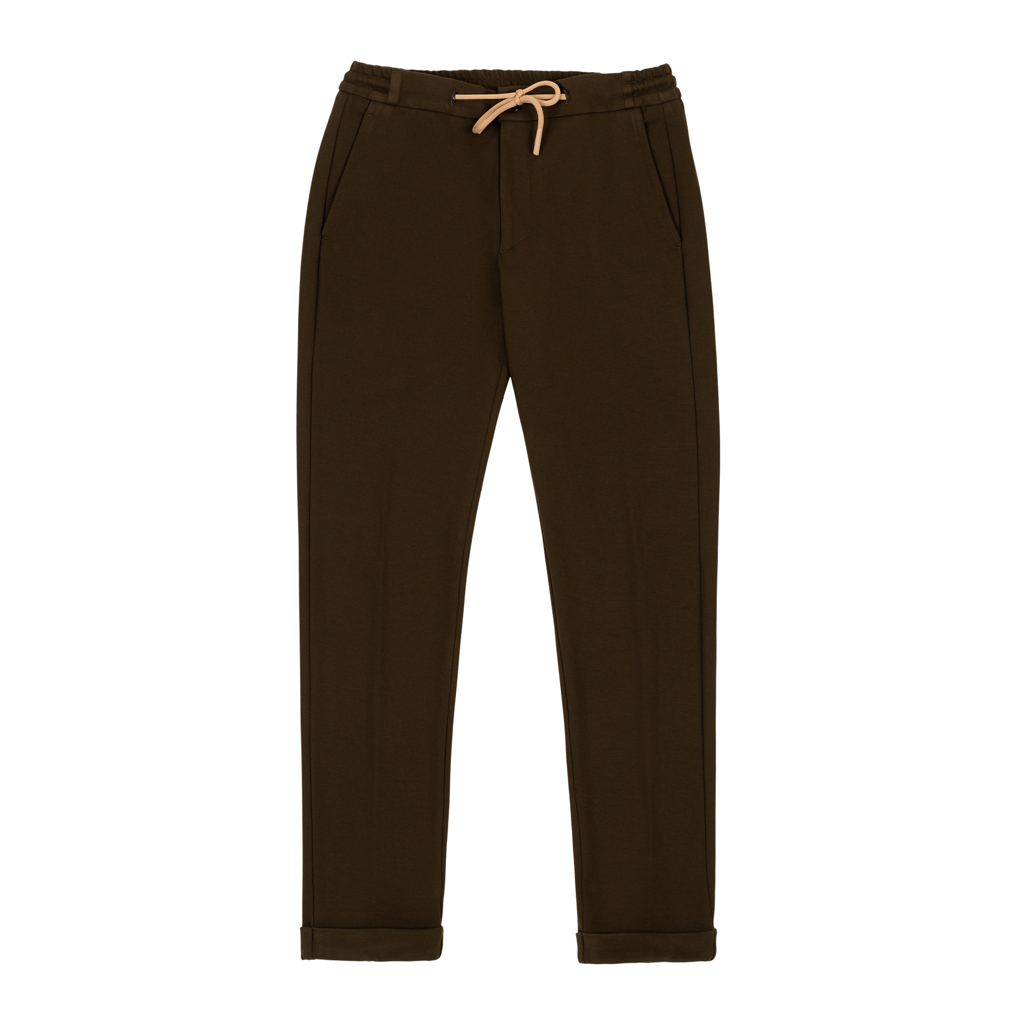 Men's Olive Stretch Pants