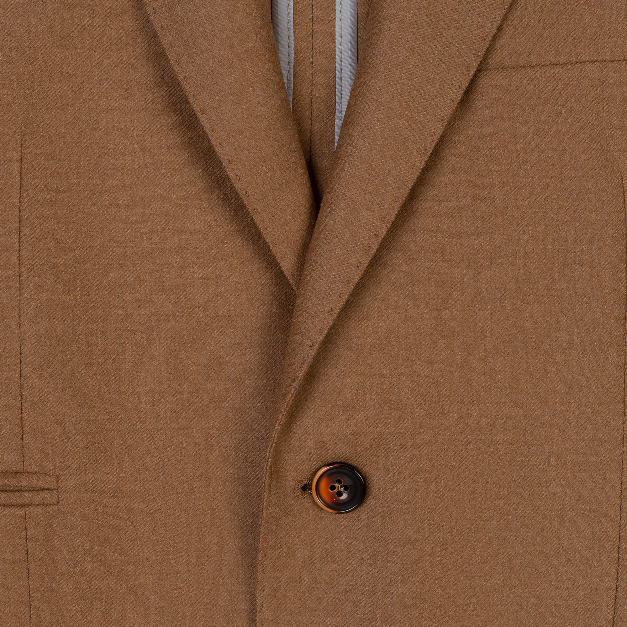 Men's Wool Suit Camel
