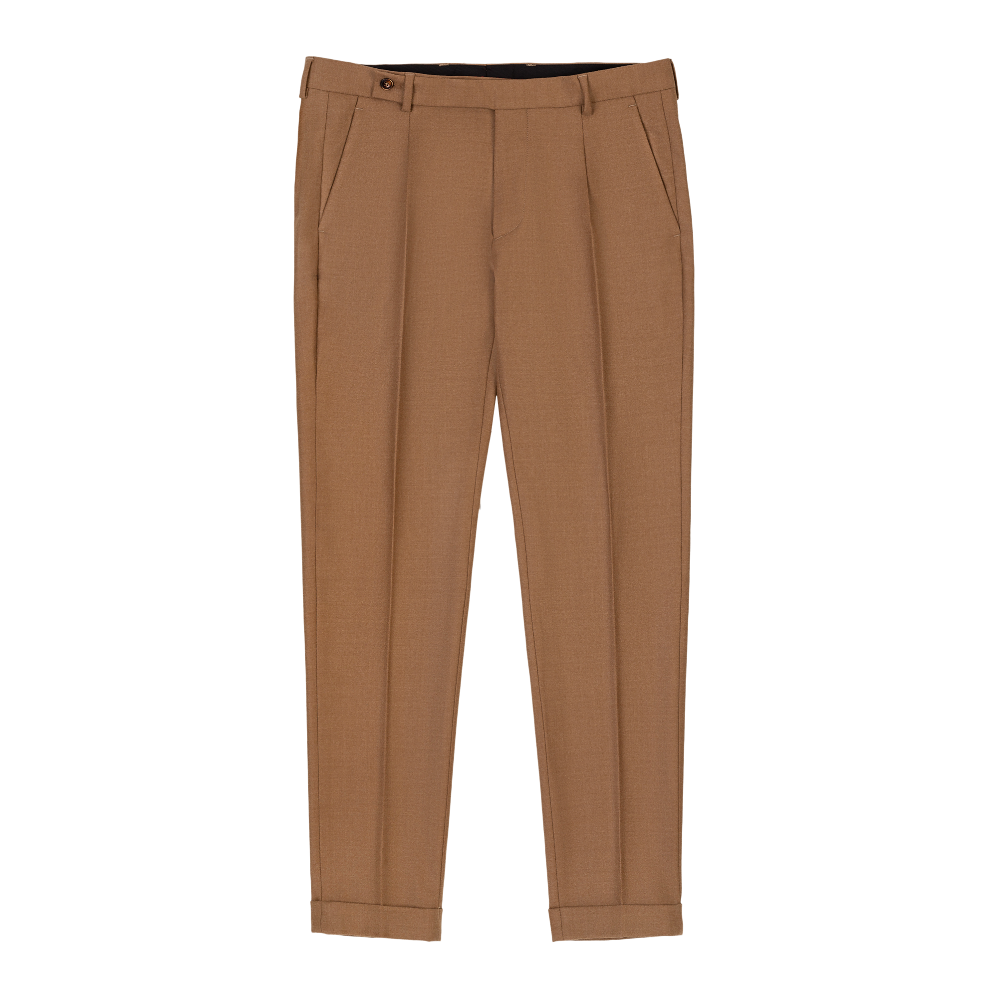 Men's Wool Suit Camel