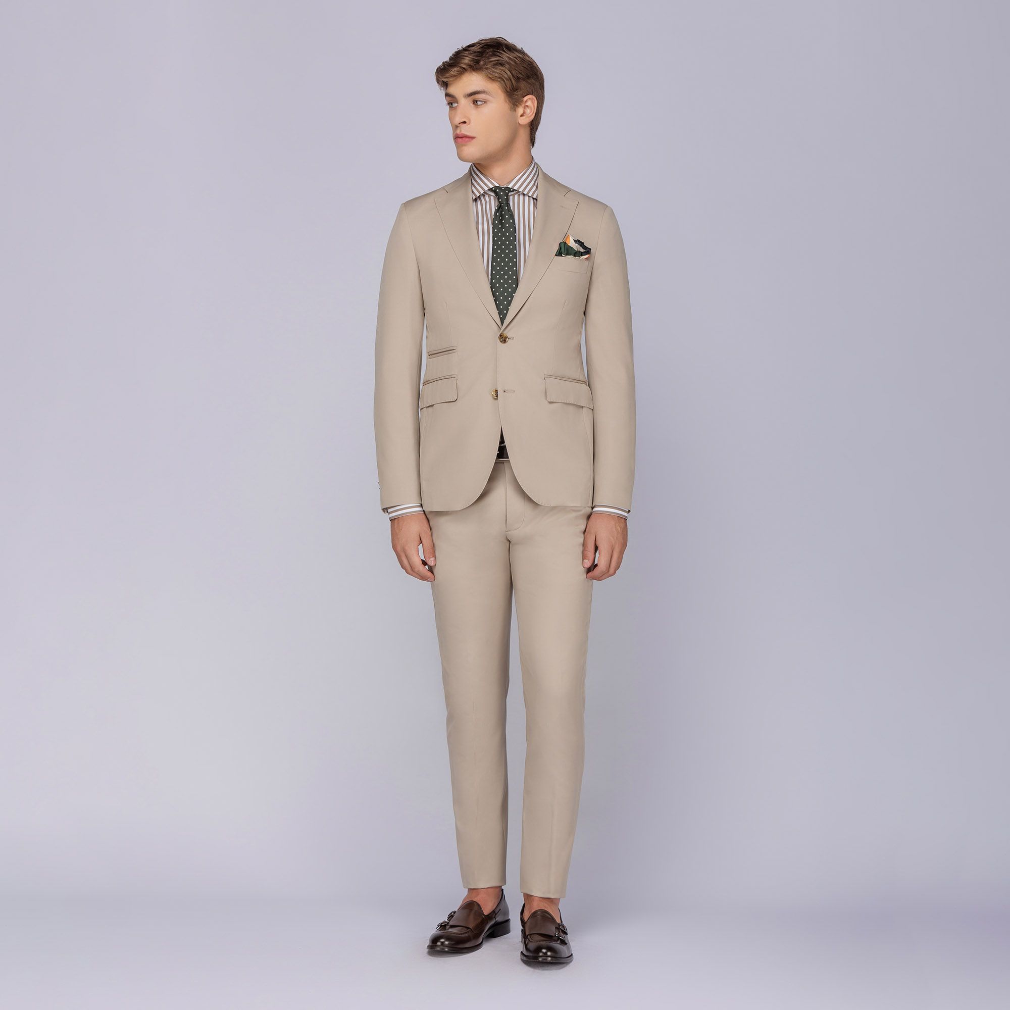 Men's Solaro Suit Beige