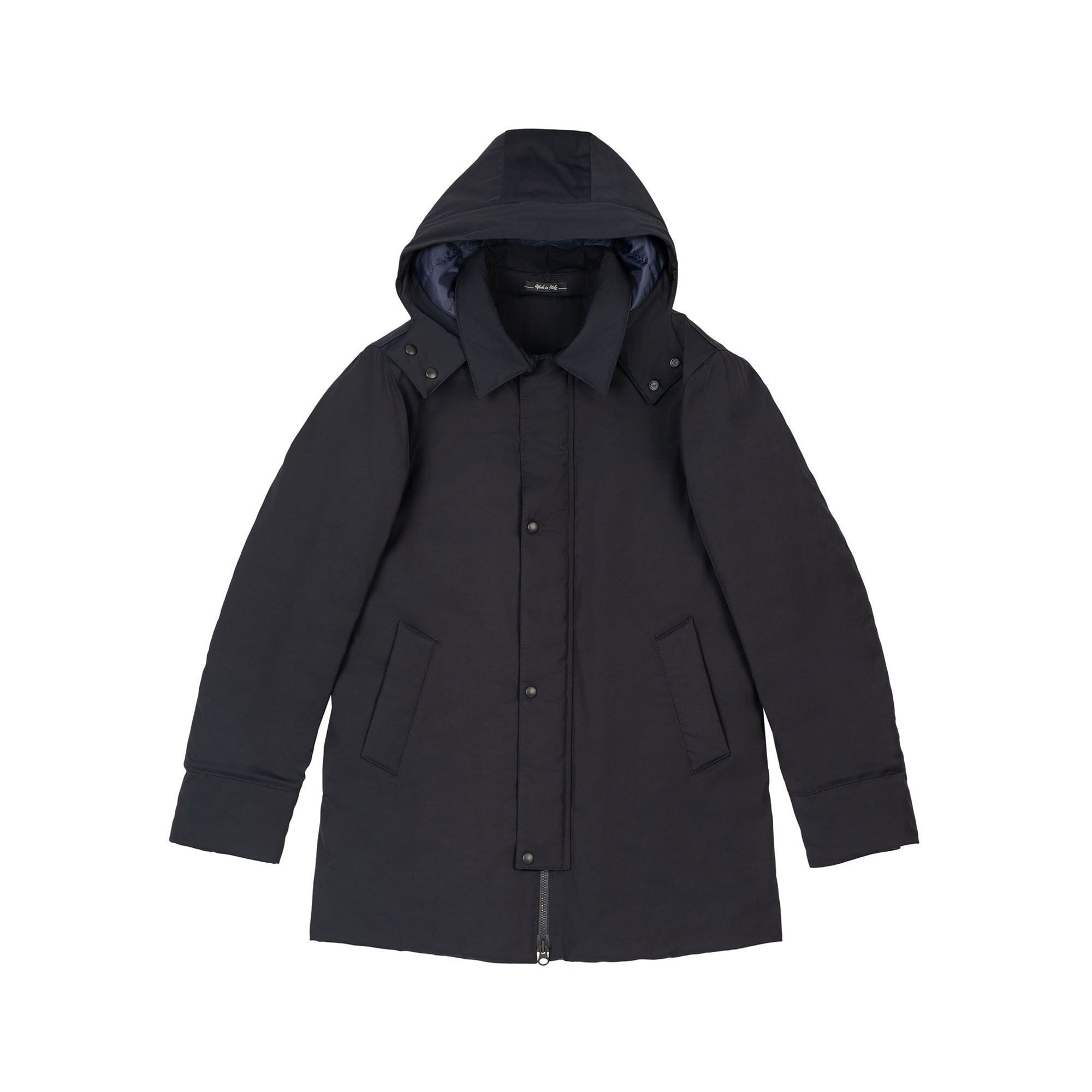 Navy Car Coat