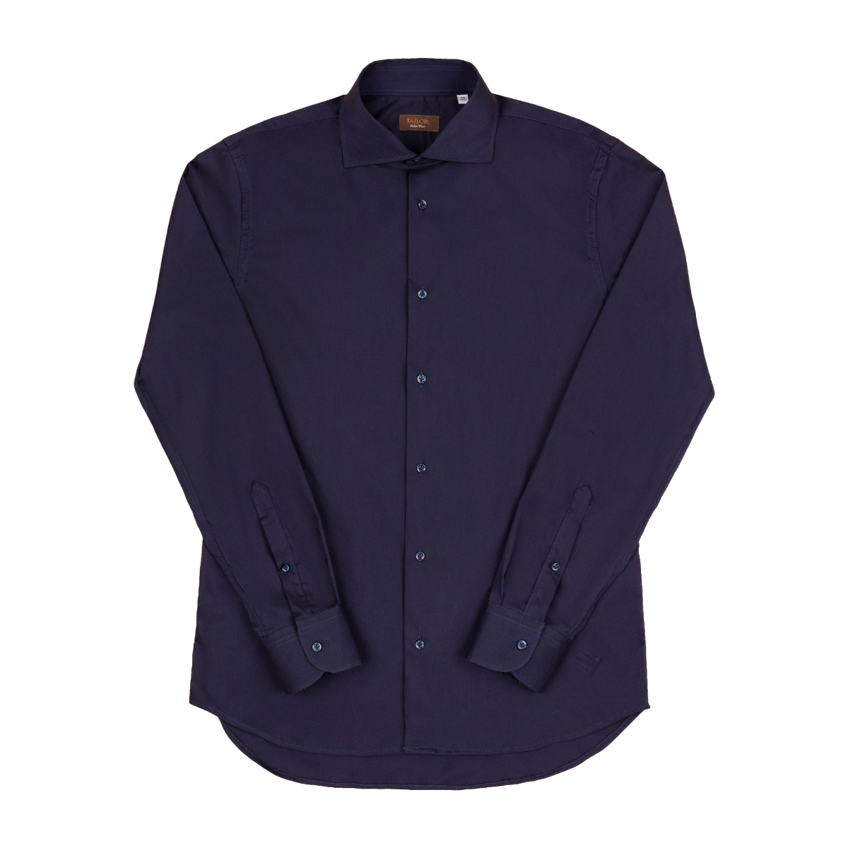 Men's Navy Cotton Shirt Cfialsatinstr.188.19