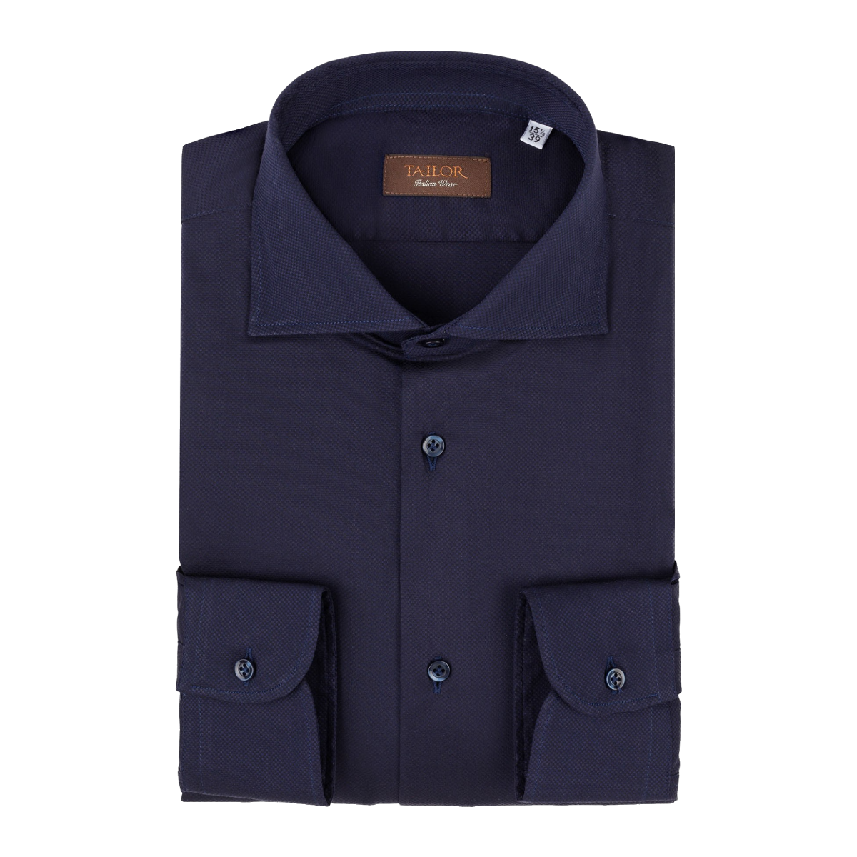 Men's Navy Cotton Shirt Cfialsatinstr.188.19