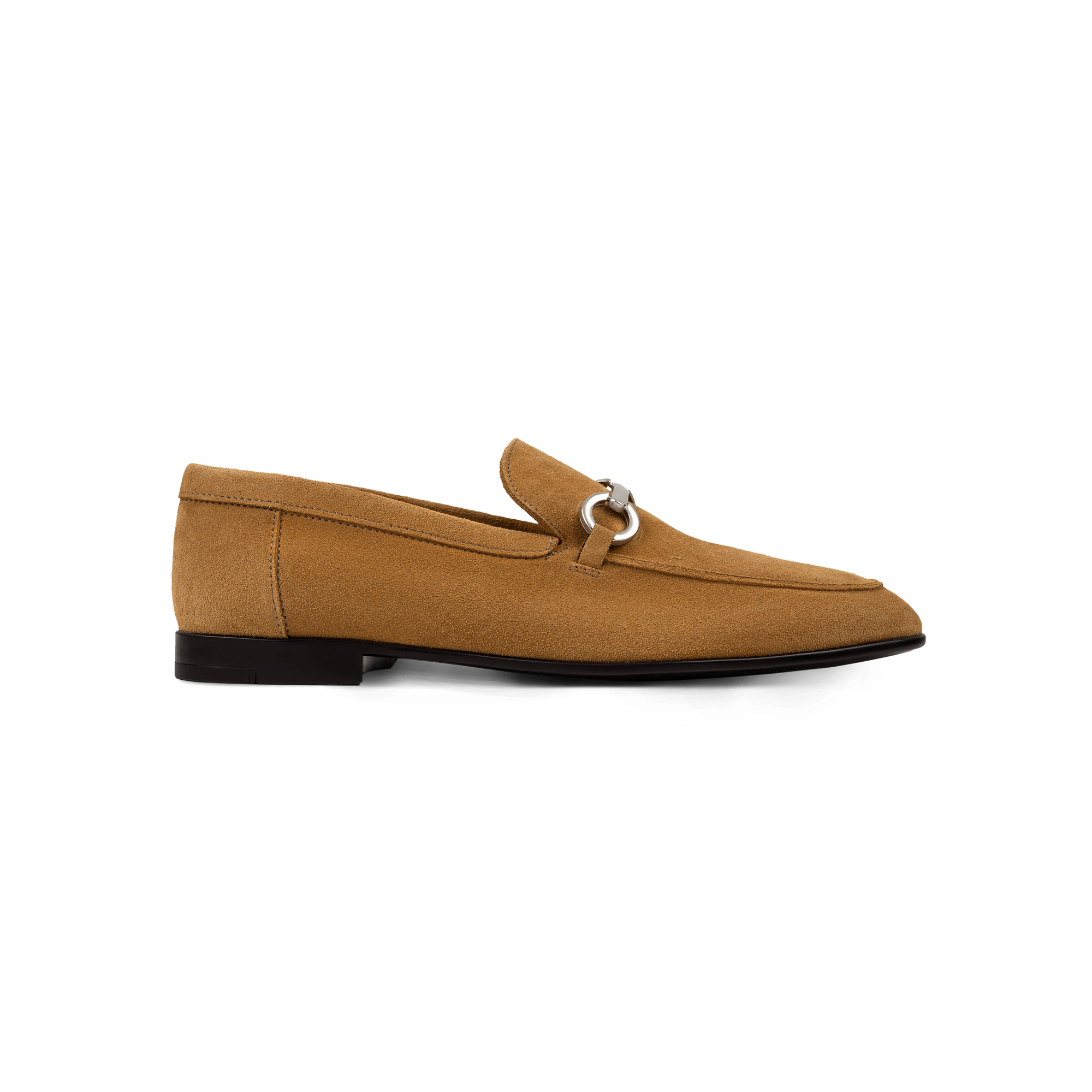 Men's Ocher Leather Loafers
