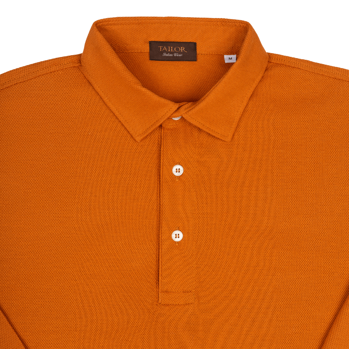 Men's Orange Polo Shirt