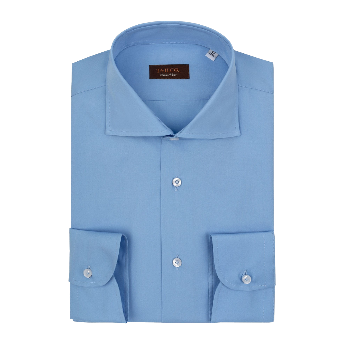 Man's royal blue shirt - Main Image