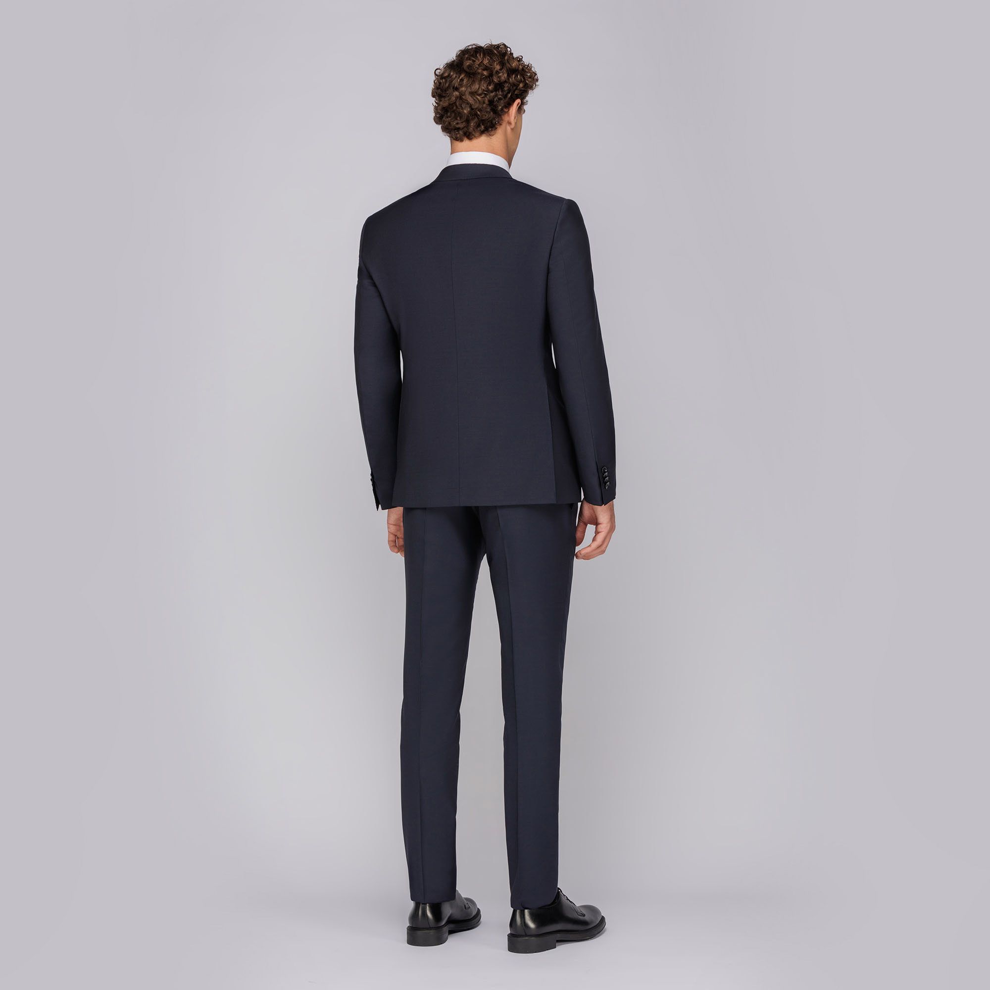 Custom Fit 3-piece Suit Navy
