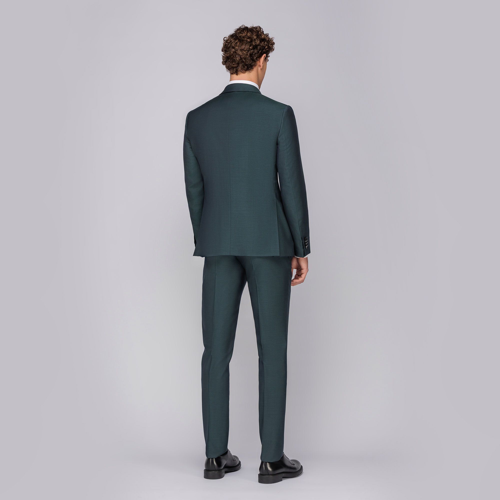 Men's 3-piece suit green
