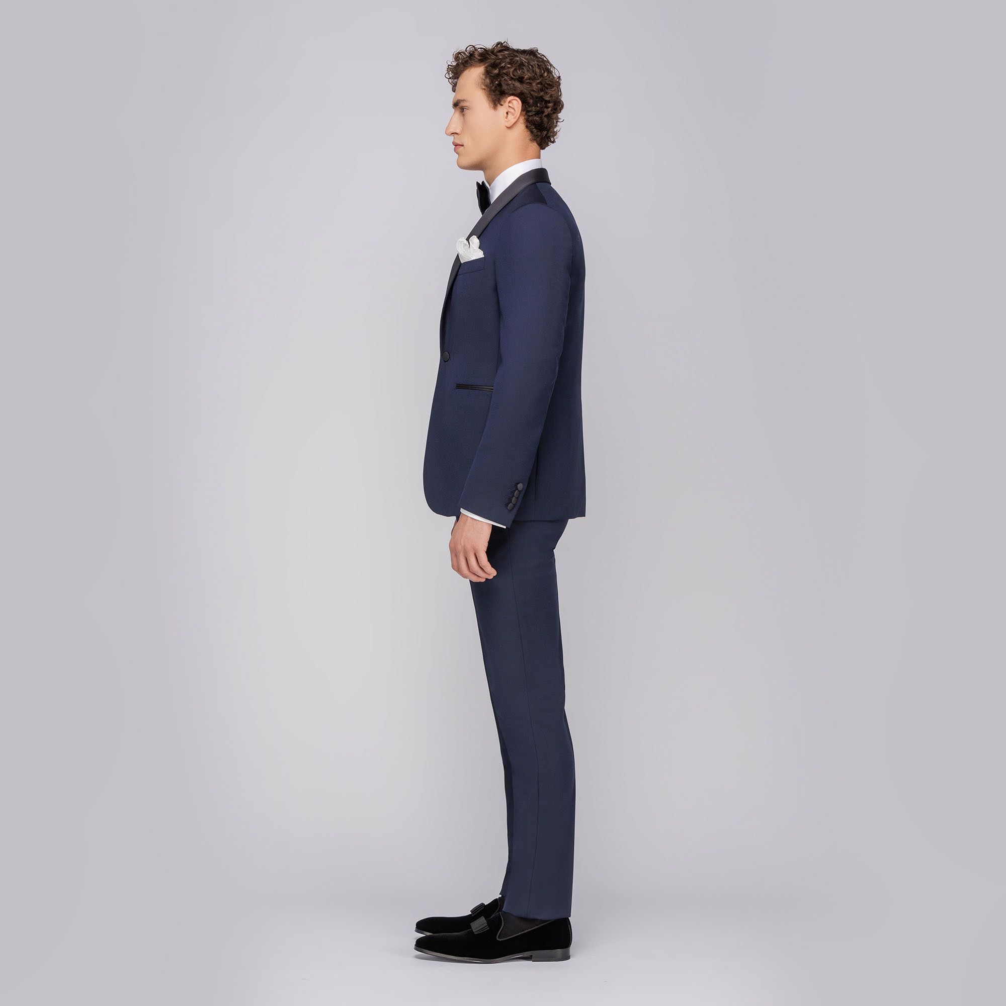 Blue tuxedo grain de poudre