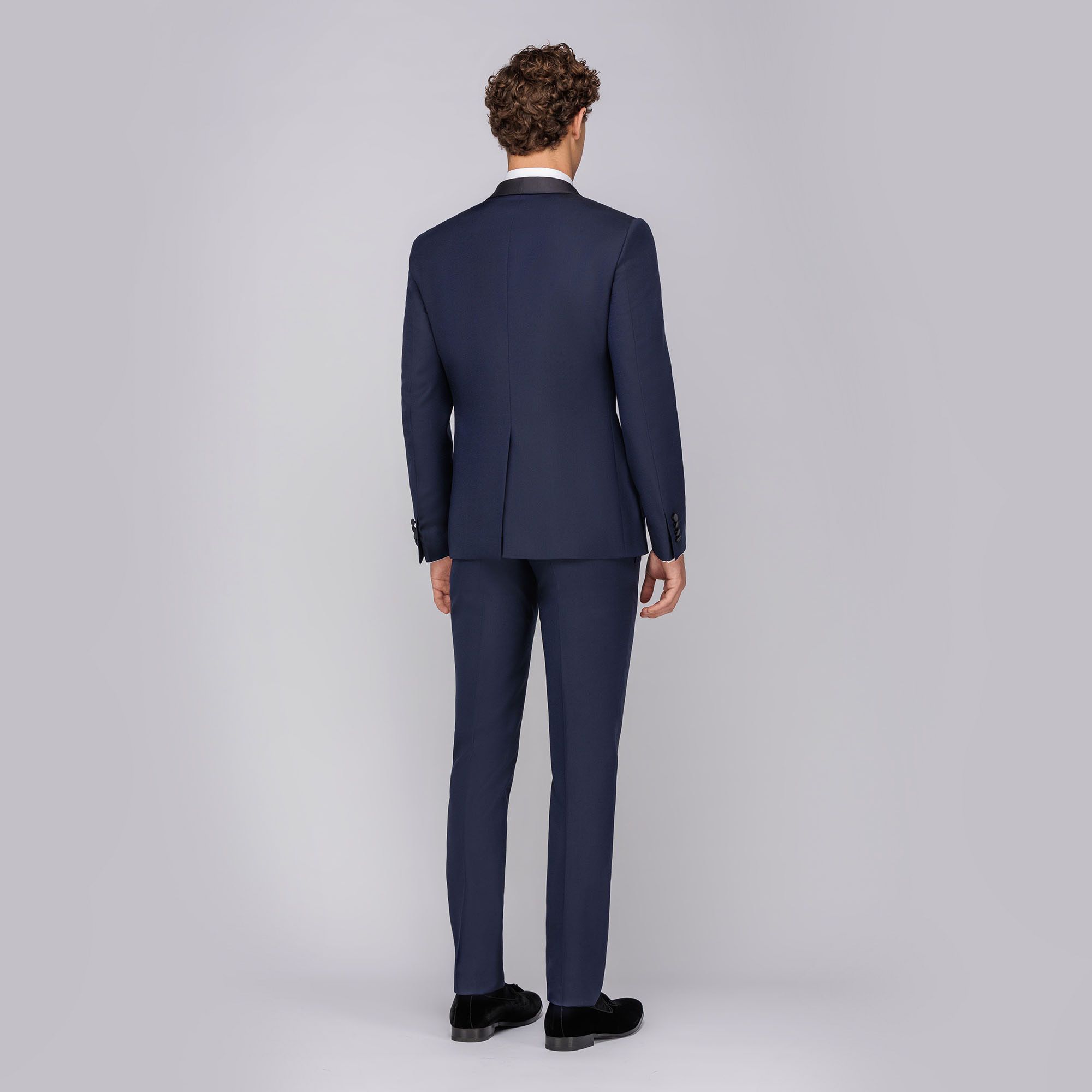Blue tuxedo grain de poudre