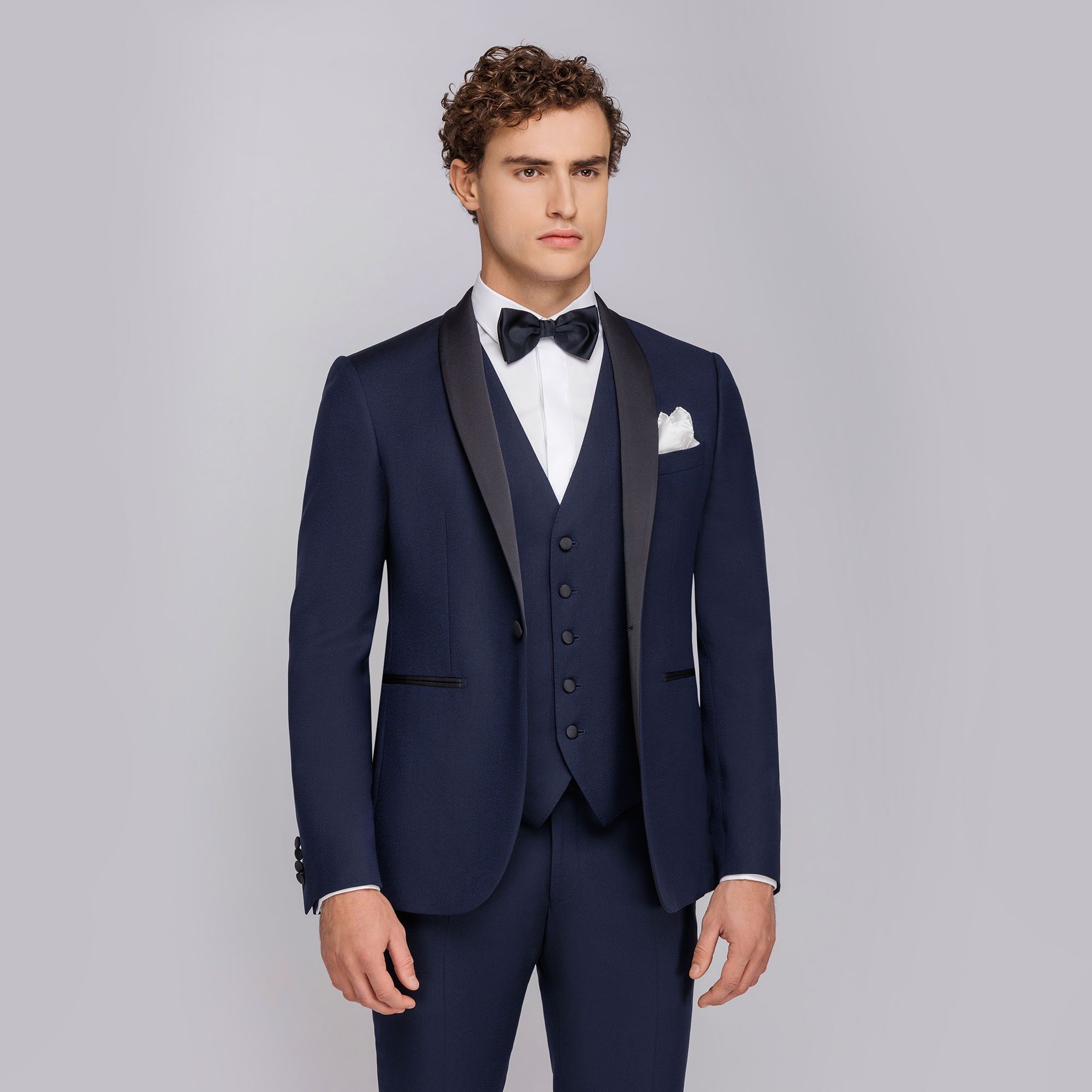 Blue tuxedo grain de poudre