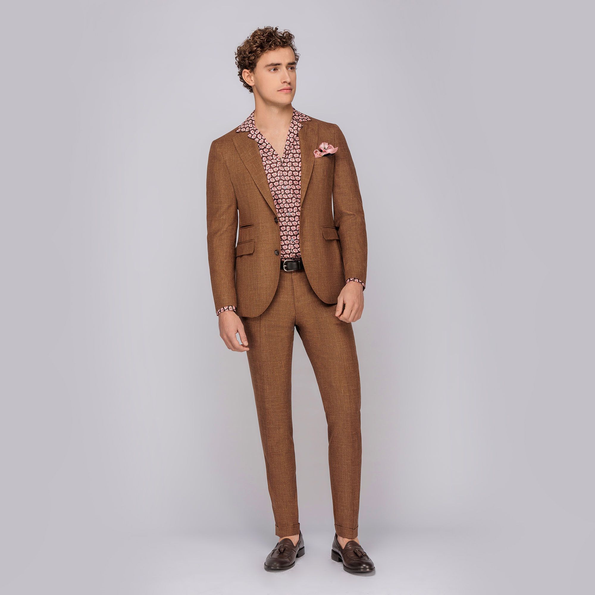 Men's Brown Suit