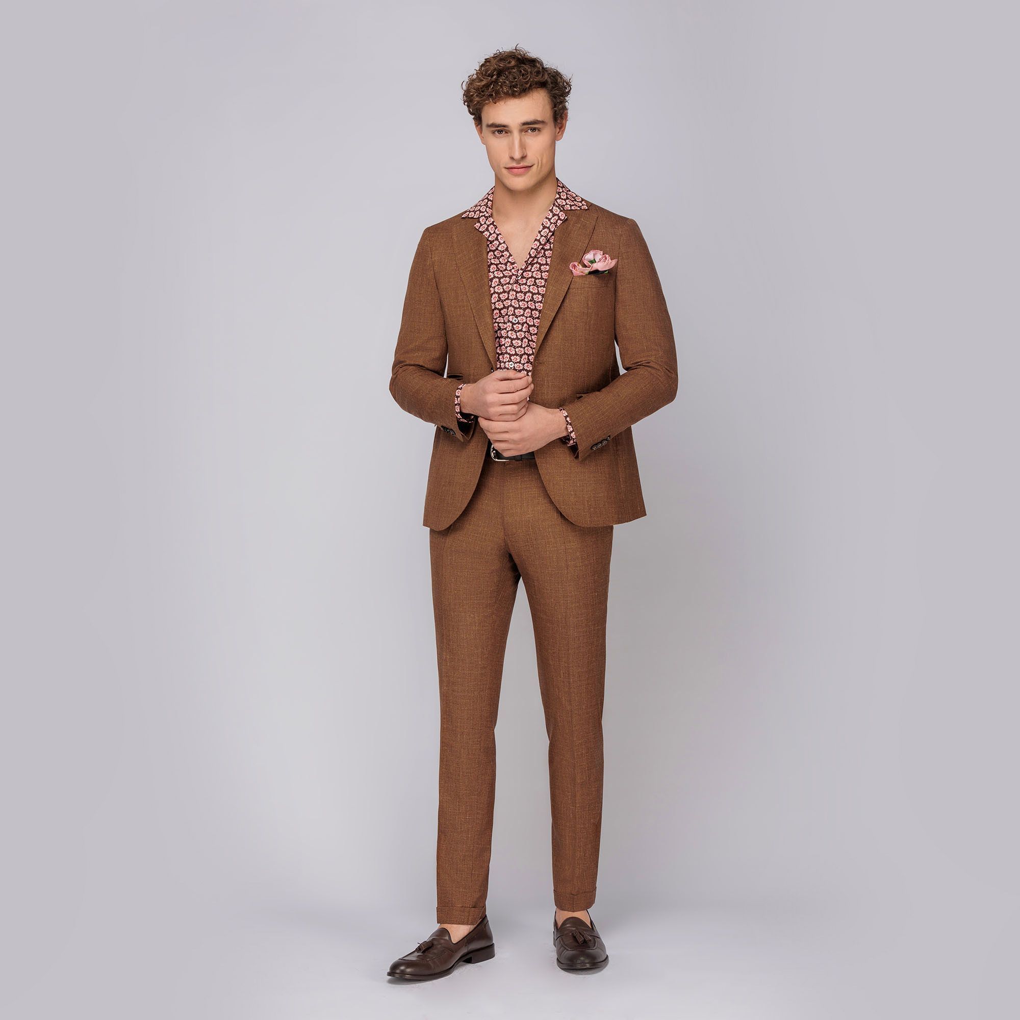 Men's Brown Suit