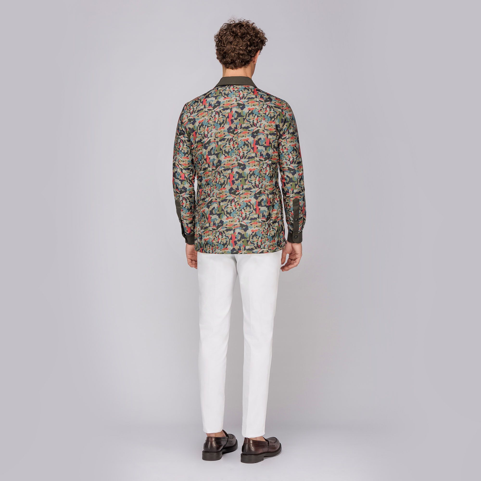 Men's Camo Overshirt Jacket