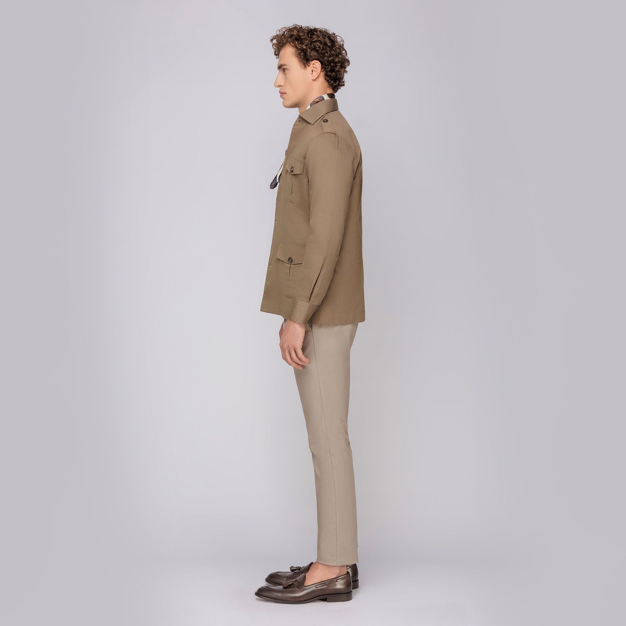 Men's Safari Jacket Beige