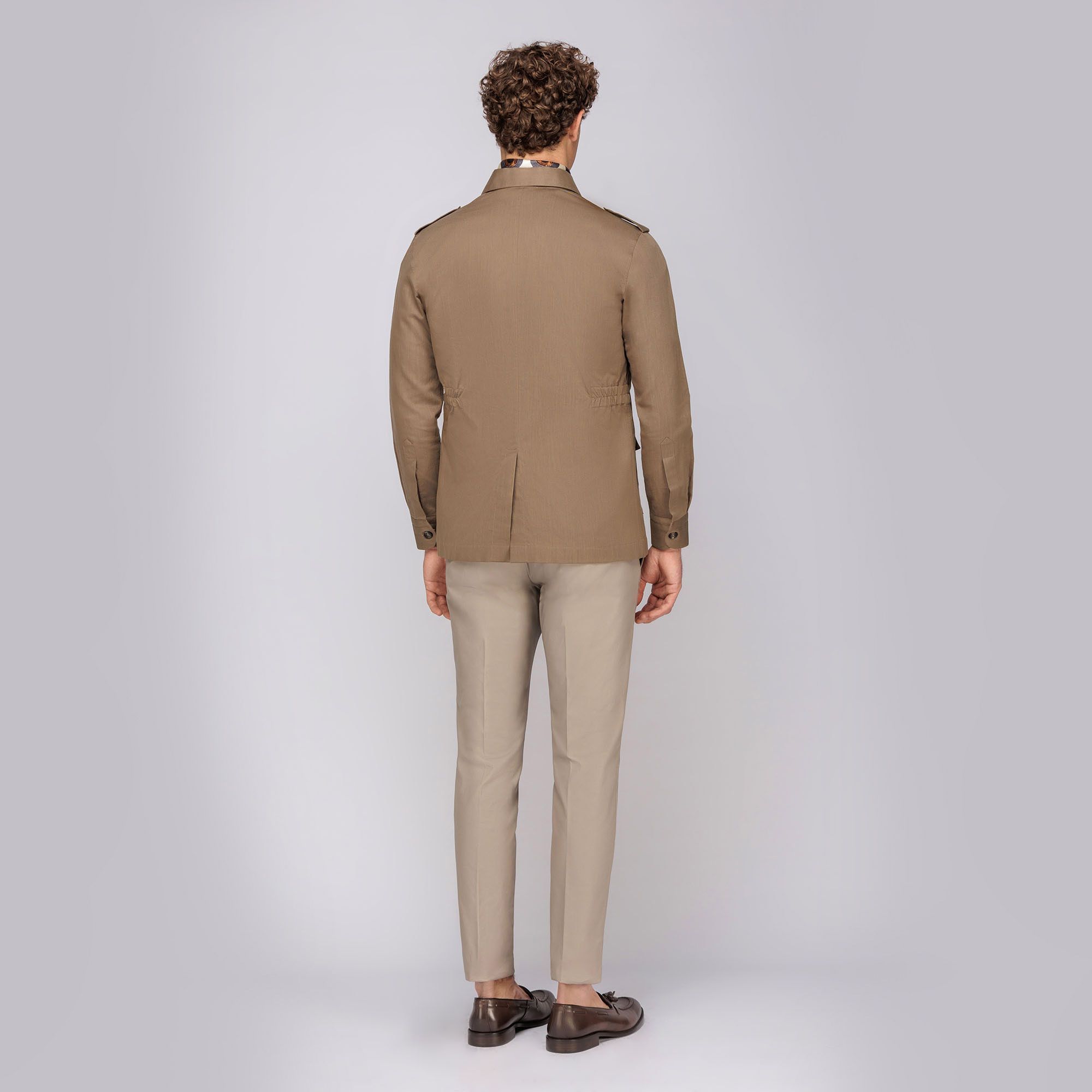 Men's Safari Jacket Beige