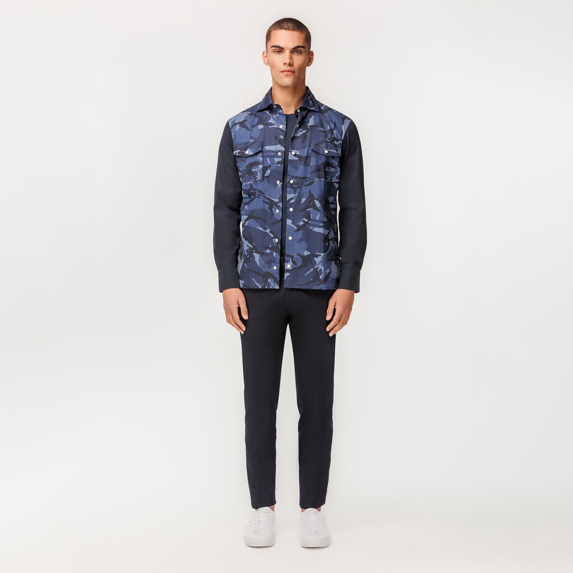 Light Camo Overshirt Men s