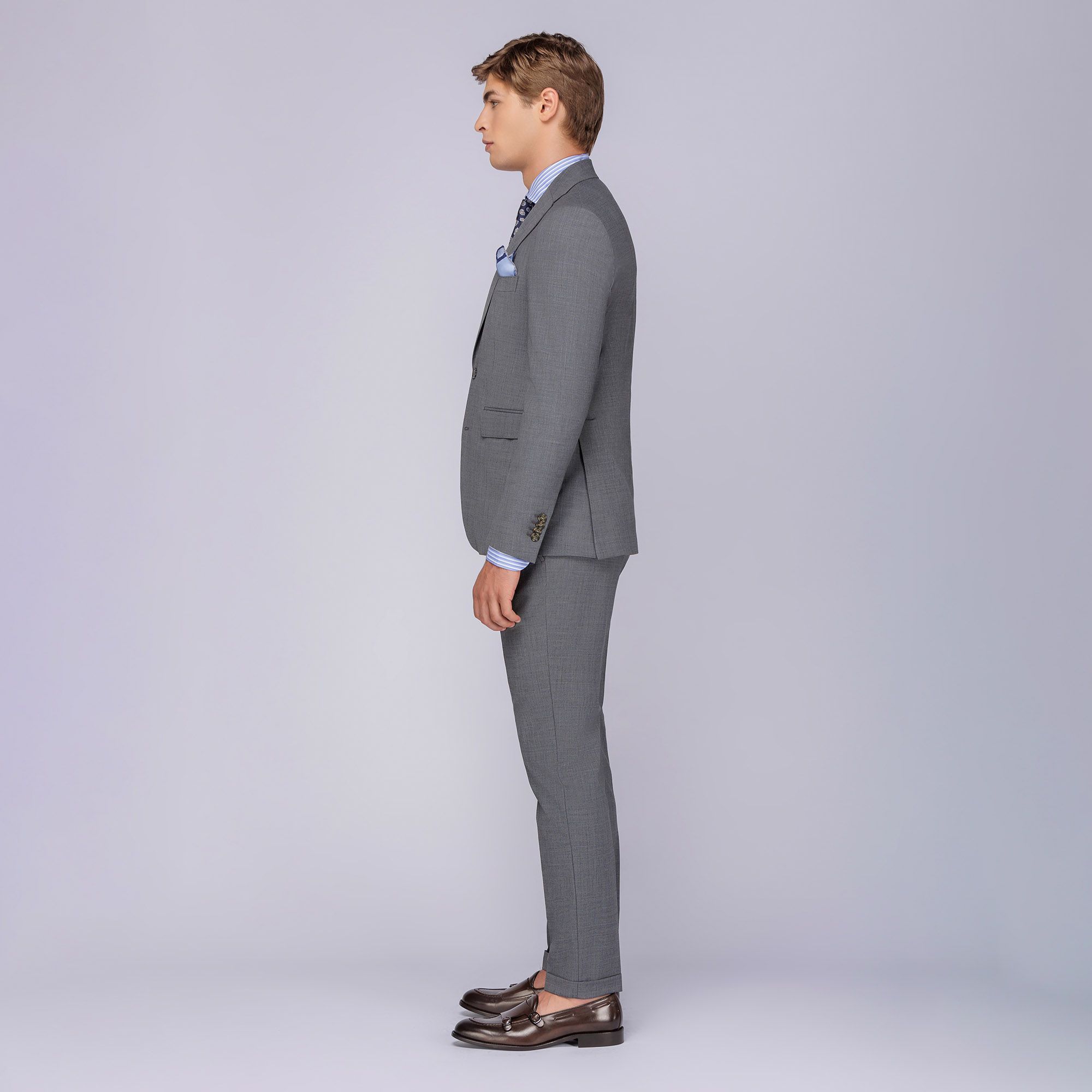 SEPARATE GREY TRAVELER SUIT