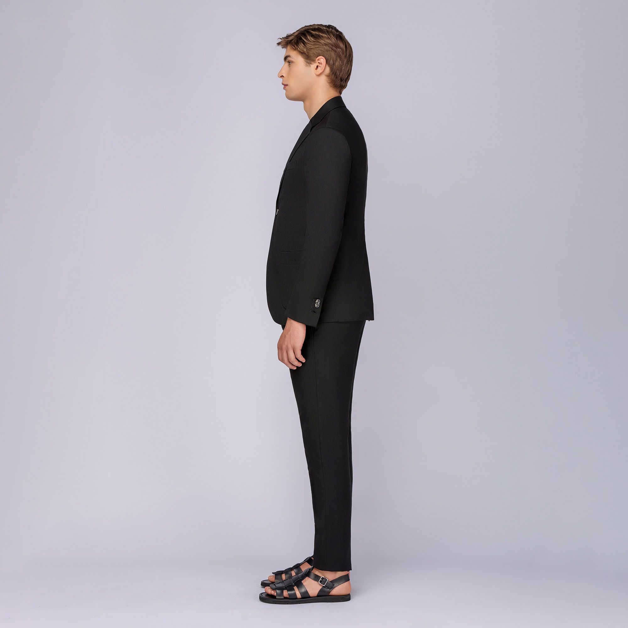 BLACK MODERN SUIT