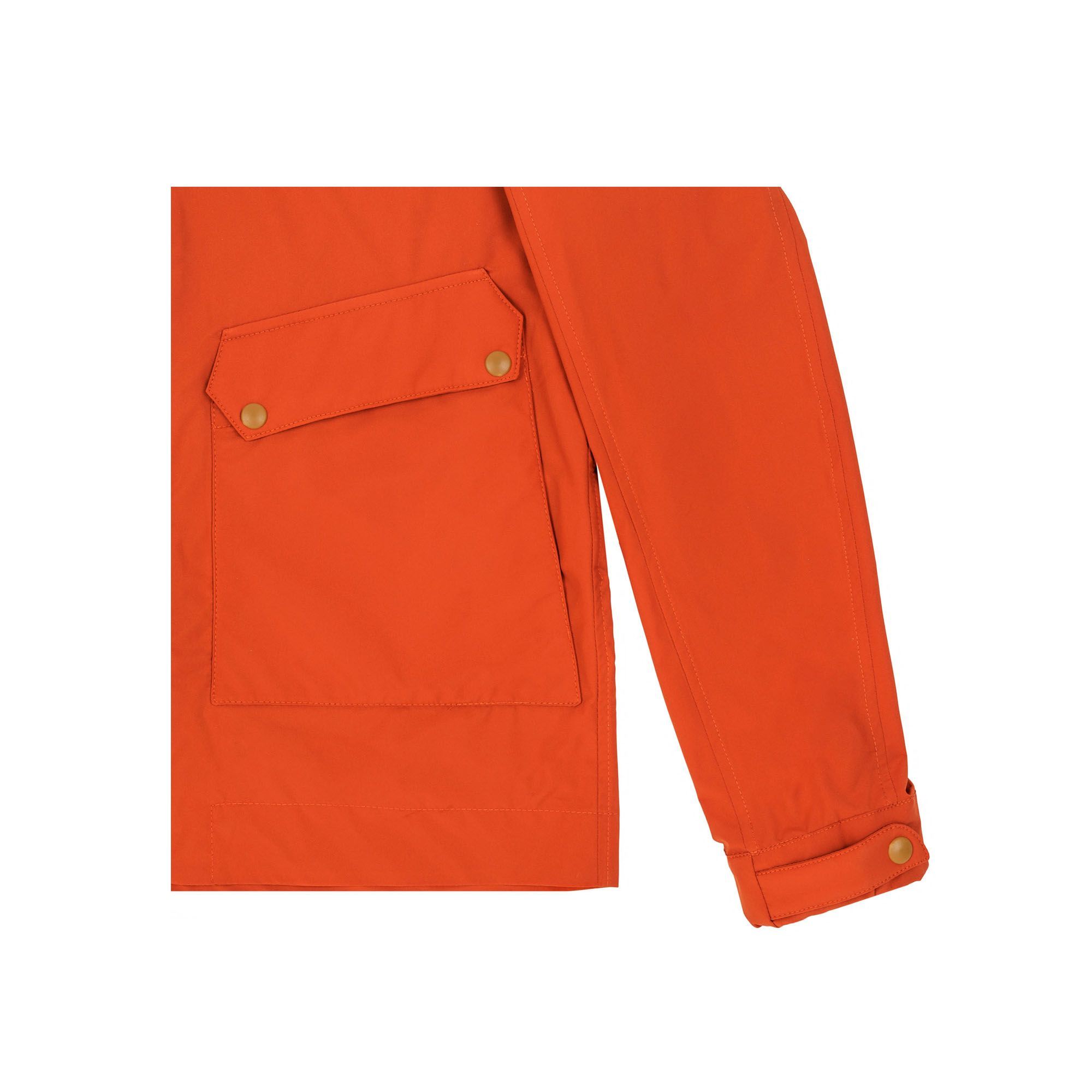 Men's Brick Brown Windproof Jacket
