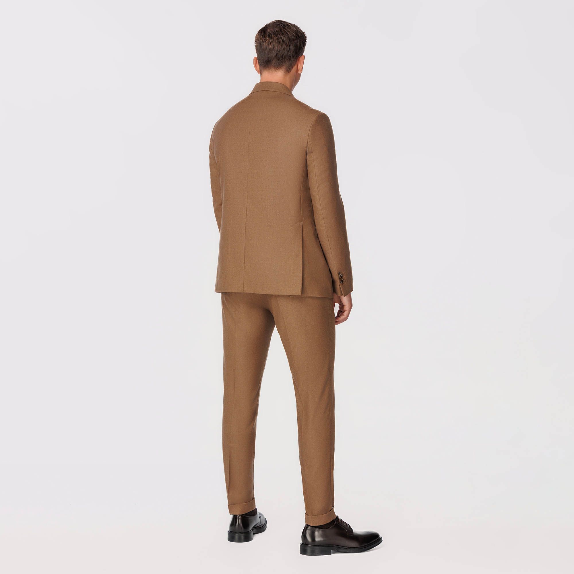 Brown Double Breasted Blazer