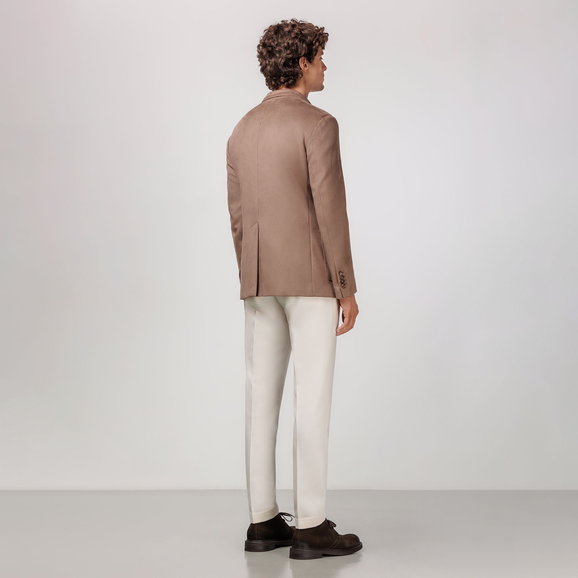 Taupe Eco Suede Blazer