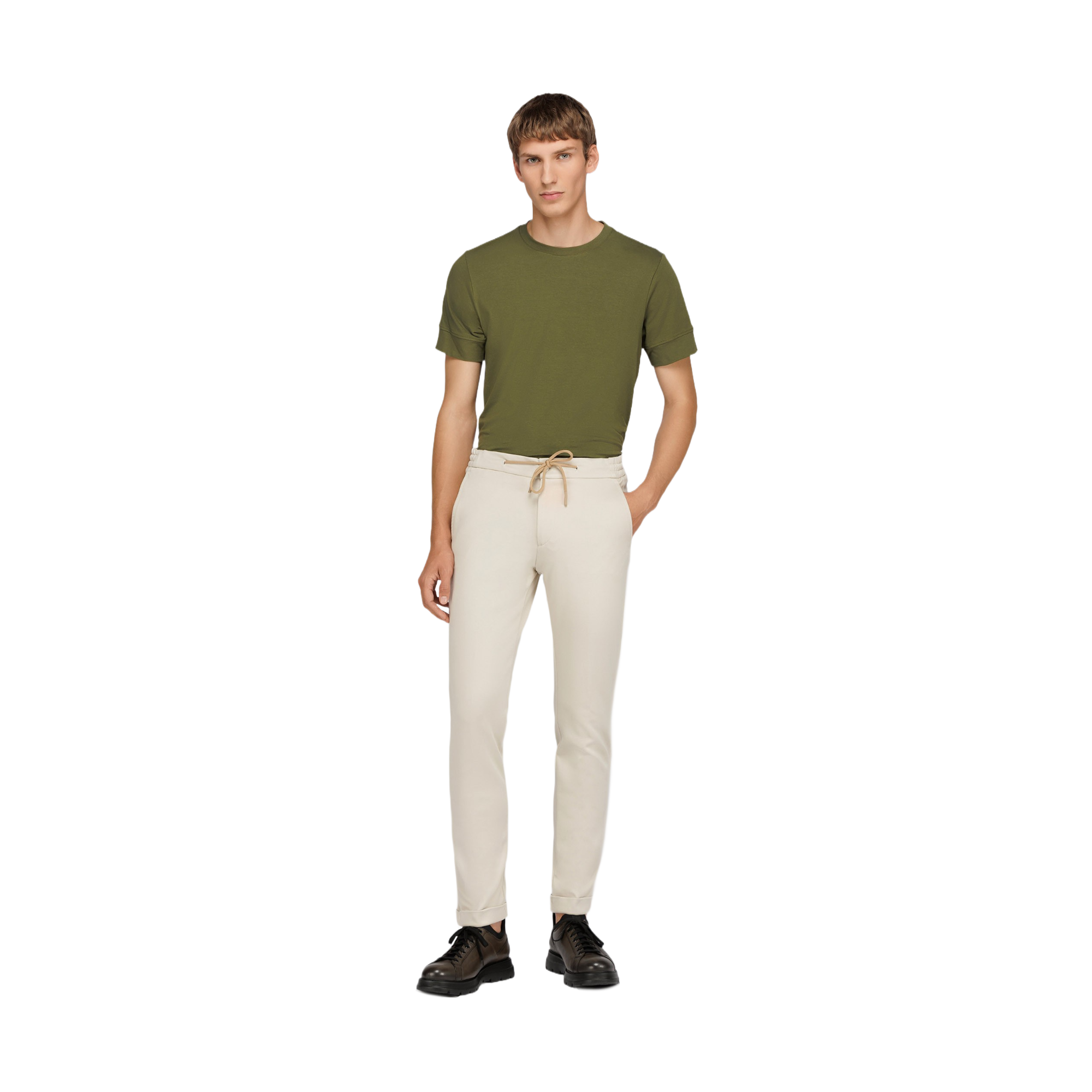 Men's jogger pants cream