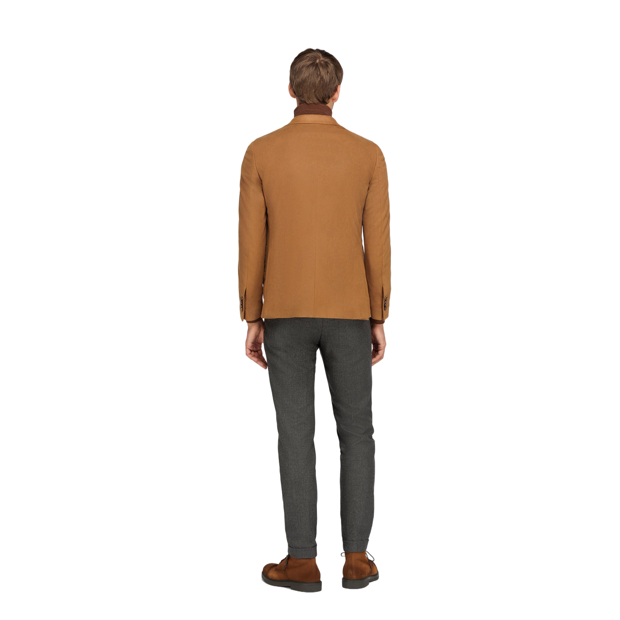 Men's Eco Suede Camel Blazer