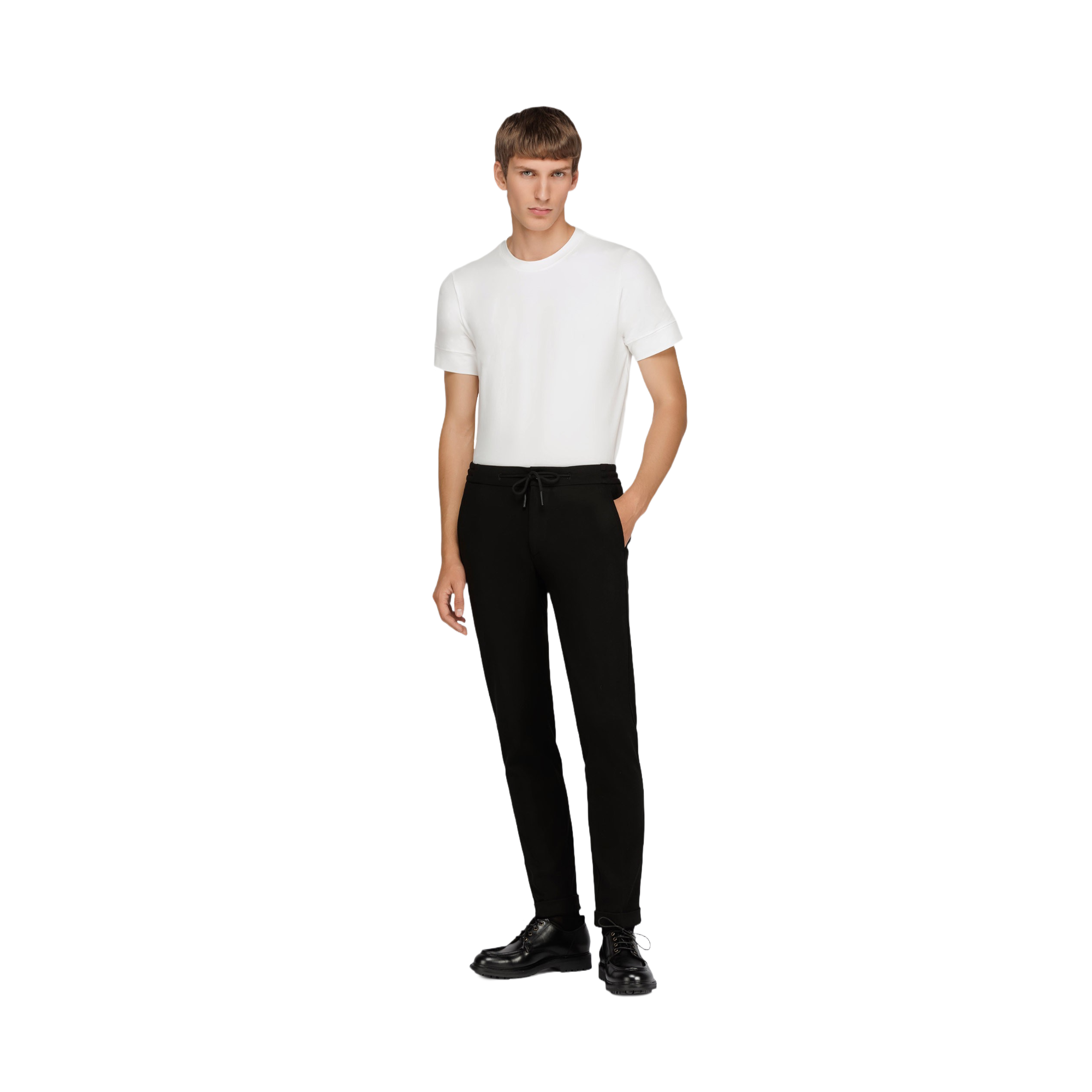 Men's Black Stretch Pants