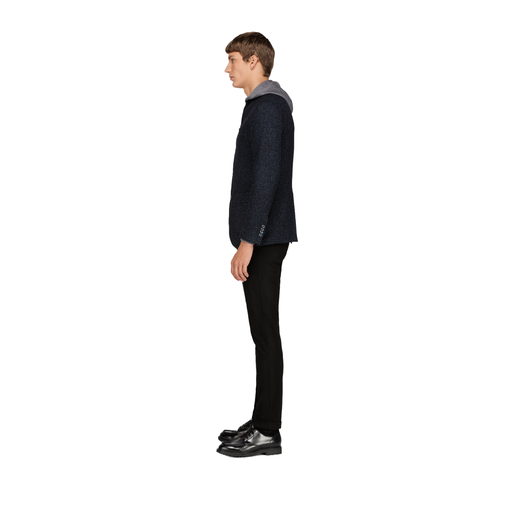 Men's Navy Corean Blazer