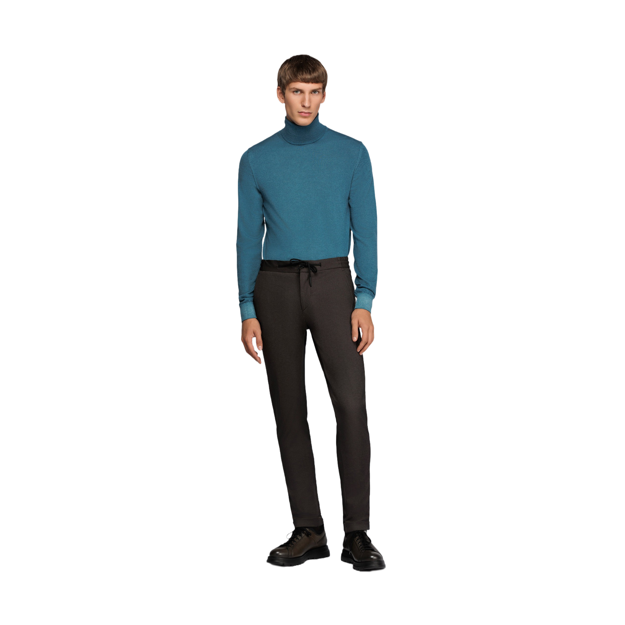 Men's Gray Stretch Pants