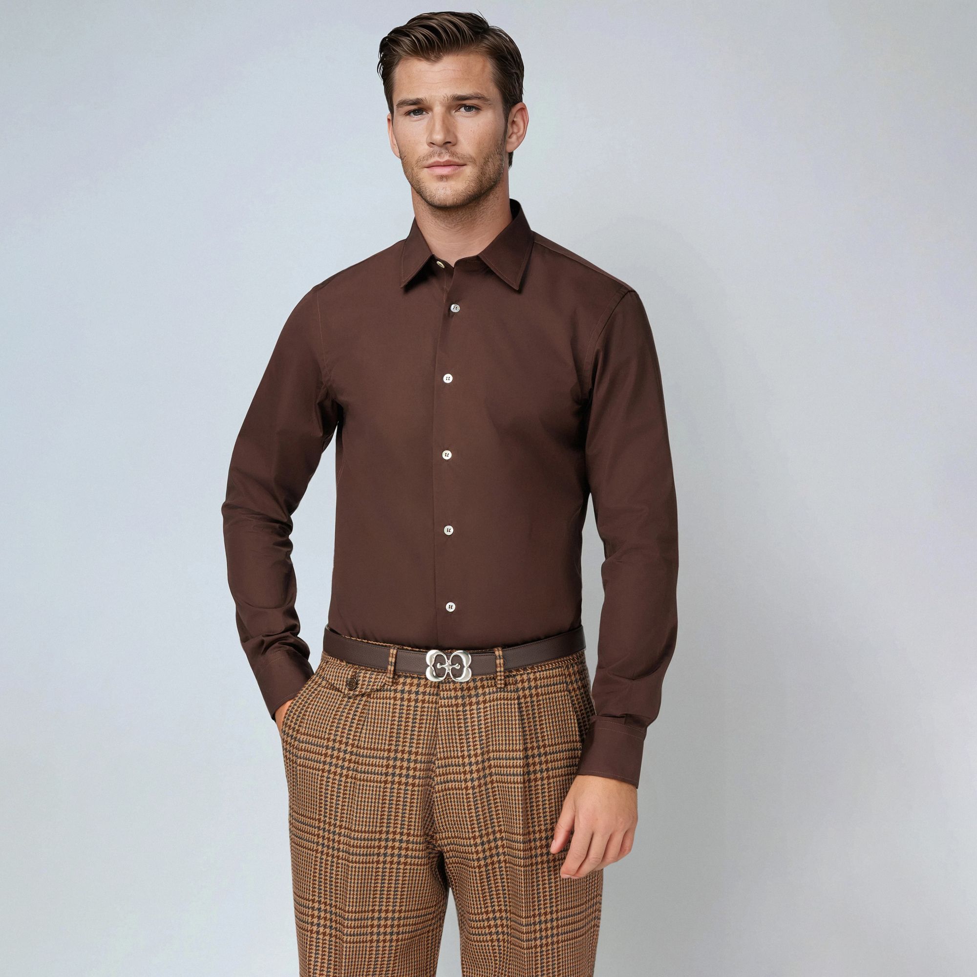 Men’s Brown Shirt
