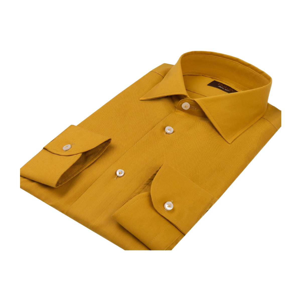 Men's Ocher Cotton Shirt Cfialnella70.301.122