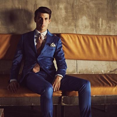 Blue Suits for Men: Why do they rank as a top choice in wedding suits & formal menswear attire?